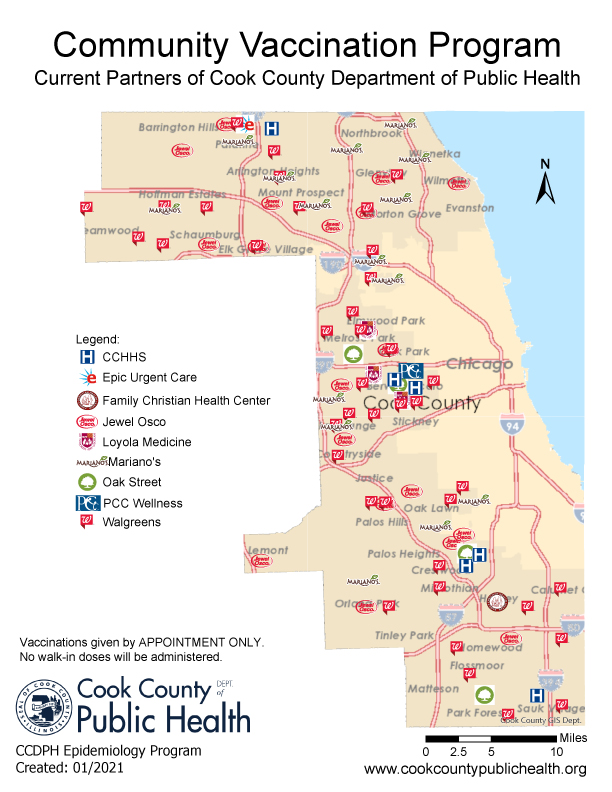 COVID-19 Community Vaccination Program - Cook County Department of Public Health