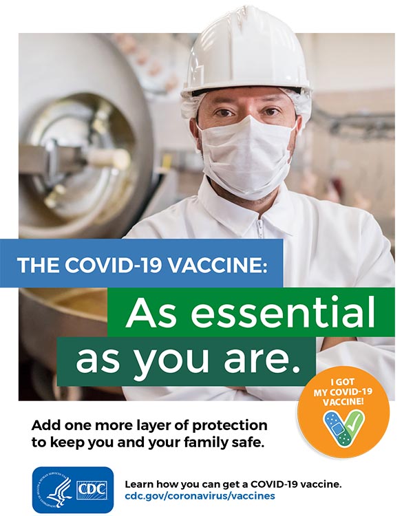 The Covid-19 Vaccine: As Essential As You Are.