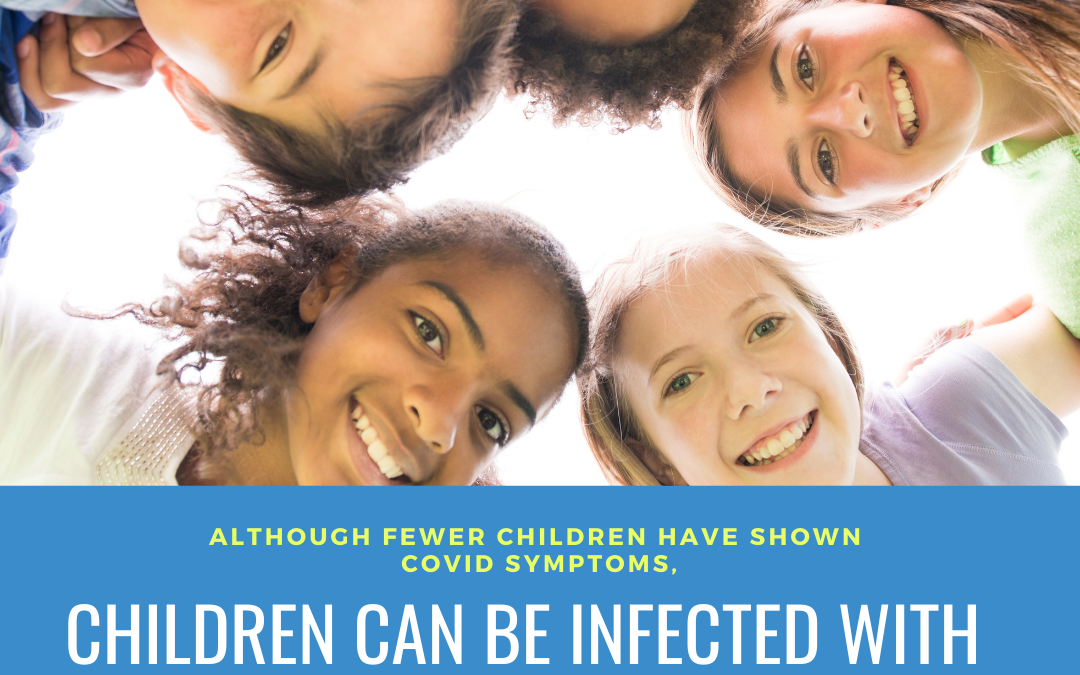 Children can be infected with the virus that causes COVID-19