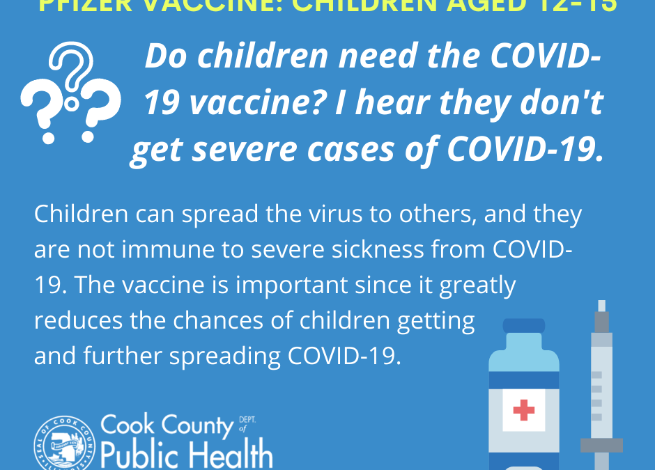 Do children need the COVID-19 vaccine?