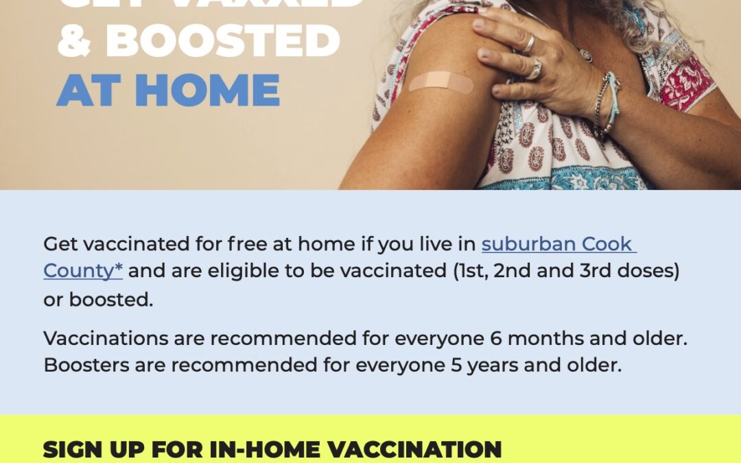 Get Vaxxed and Boosted at Home