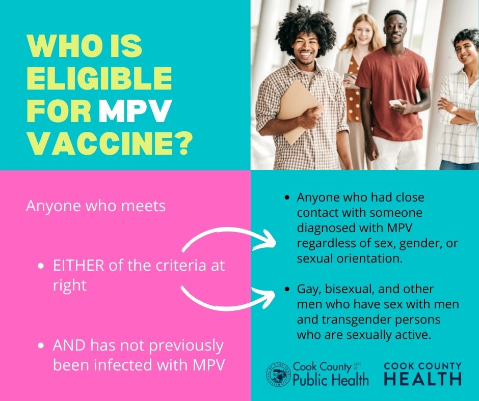 Who is eligible for MPV vaccine? Social Media Graphic