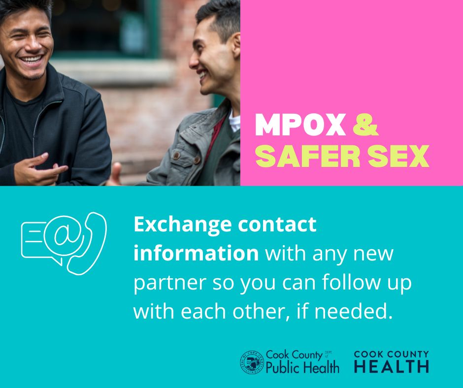 Mpox and Safer Sex 1 -Social Media Graphic