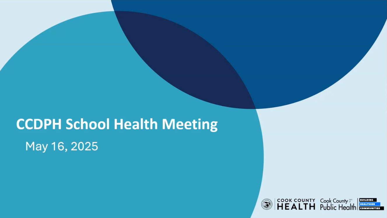 School Health Meeting - Intro Slide