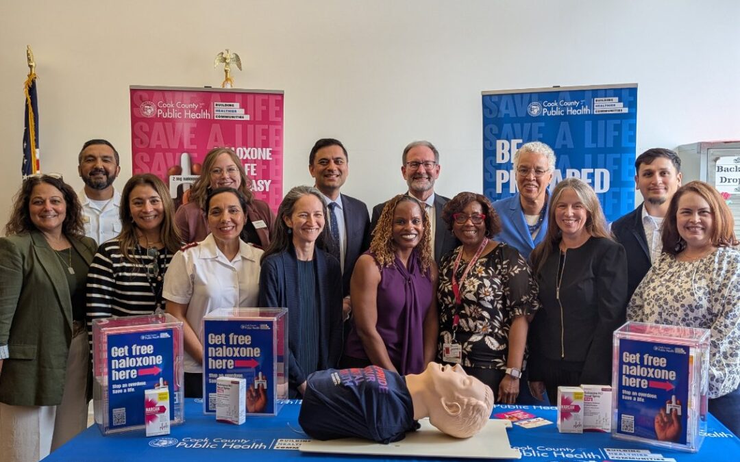 Cook County Officials Encourage All Residents to Get Naloxone to Stop an Overdose and Save a Life