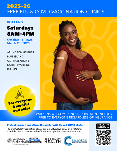 flyer cover - pregnant person