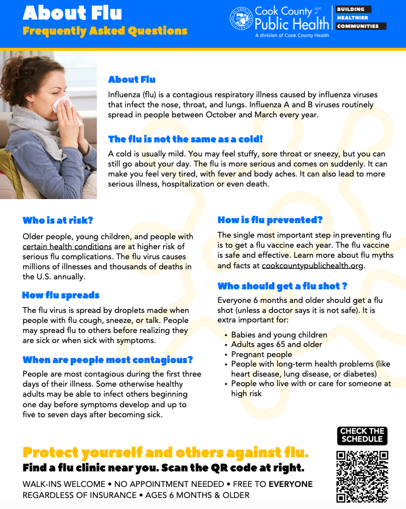 flu english flu fact sheet english