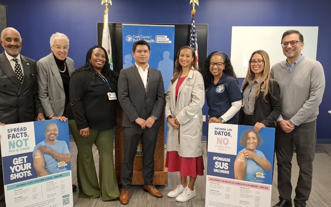 Cook County President Toni Preckwinkle, Health Officials Launch Saturday Vaccination Clinics Plus Partner Clinics 
