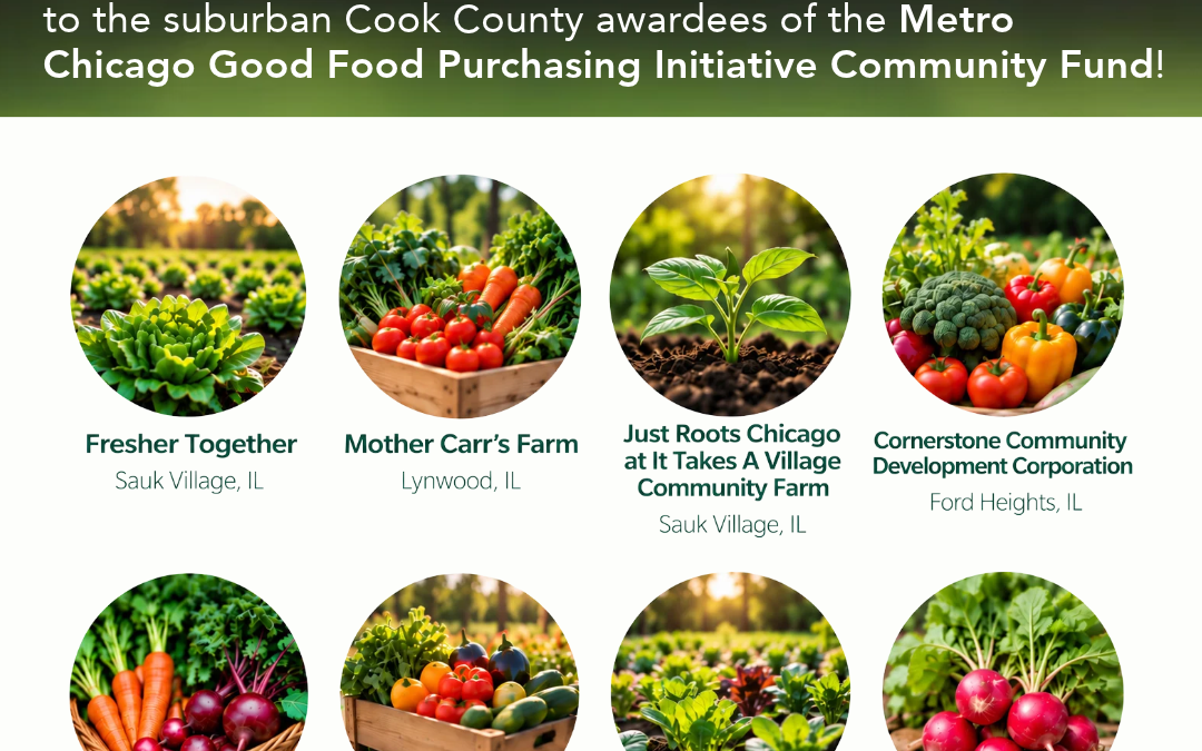 Local Farms and Food Businesses Receive Nearly $500,000 in Grants to Help Make Metro Chicago Food System More Equitable